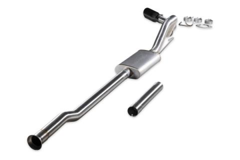 Signature Series Exhaust System Fits 2021-2025 Ford F-150 2.7, 3.5, 5.0-Liter, Signature Series Cat-Back, 304 Stainless Steel, Single Exit Exhaust Flowmaster