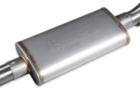 Signature Series Exhaust System Fits 2021-2025 Ford F-150 2.7, 3.5, 5.0-Liter, Signature Series Cat-Back, 304 Stainless Steel, Single Exit Exhaust Flowmaster