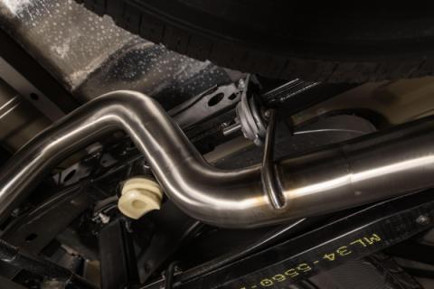 Signature Series Exhaust System Fits 2021-2025 Ford F-150 2.7, 3.5, 5.0-Liter, Signature Series Cat-Back, 304 Stainless Steel, Single Exit Exhaust Flowmaster