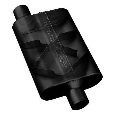 40 Series Chambered Muffler 40 Series Stainless Steel 3.00 Offset In 3.00 Center Out Aggressive Sound Flowmaster