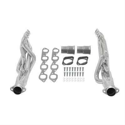 Scavenger Series Elite Header Fits 1968-1974 Chevelle/El Camino, 396-502 Bb Engine, V8, Long Tube Headers, 2 Inch Primary, 3-1/2 Inch Ball-Flange Collector, 16 Gauge Tubing, 3/8 Inch Flange, Silver Ceramic Coating, 409S Stainless Steel Flowmaster