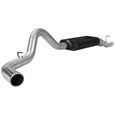 American Thunder Cat-Back Exhaust System 2001-2006 (2007 Classic) Silverado/Sierra 2500Hd/3500Hd With 6.0L Or 8.1L Engine With Dual Inlet Muffler. Stainless Steel Aggressive Sound Flowmaster