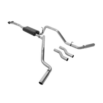 American Thunder Cat-Back Exhaust System Fits 1996-1999 Silverado/Sierra 1500 Trucks With 5.7L Engine Moderate Sound Flowmaster