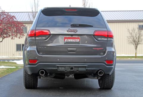 Force Ii Cat-Back Exhaust System Fits 2011-2021 Jeep Grand Cherokee 3.6, 5.7-Liter, Force Ii Cat-Back 2.5 Inch Stainless Steel Exhaust System, Dual Out Rear Exit Flowmaster