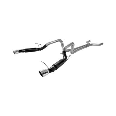 Outlaw Cat-Back Exhaust System 2013-2014 Ford Mustang Gt 5.0L Coupes &amp; Convertibles Aggressive Sound Flowmaster