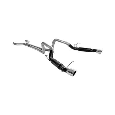 Outlaw Cat-Back Exhaust System 2013-2014 Ford Mustang Gt 5.0L Coupes &amp; Convertibles Aggressive Sound Flowmaster