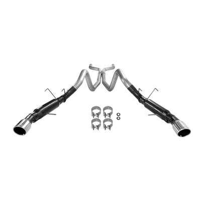 Outlaw Cat-Back Exhaust System 2013-2014 Ford Mustang Gt 5.0L Coupes &amp; Convertibles Aggressive Sound Flowmaster