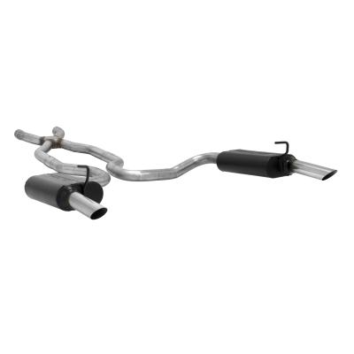 Force Ii Crossmember-Back Exhaust System Fits 1968-1969 Chevrolet Corvette Stingray With V8 Engines Moderate Sound Flowmaster