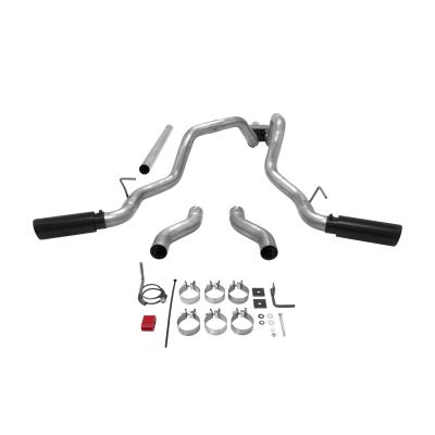 Outlaw Cat-Back Exhaust System Fits 2006-2008 Dodge Ram 1500 Trucks With 5.7L V8 Gas Engine Fits Std Cab 6' Bed, Std Cab 8' Bed, Crew Cab 6' Bed. Not Mega Cab Aggressive Sound Flowmaster