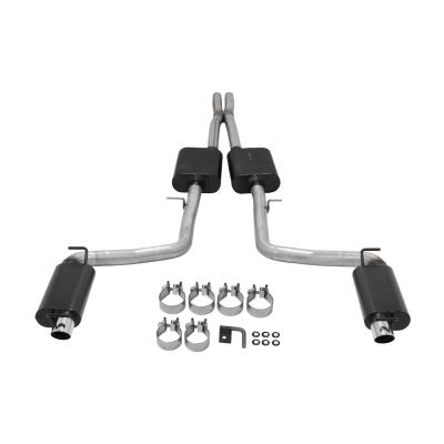 American Thunder Cat-Back Exhaust System 2015-2023 Dodge Charger Se, Sxt &amp; Chrysler 300S With 3.6L Engine Fits 2Wd And Awd Models With Rectangular Exhaust Bezels Aggressive To Moderate Sound Flowmaster