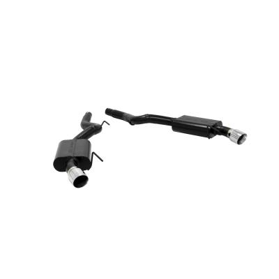 American Thunder Axle-Back Exhaust System 2015-2017 Ford Mustang Gt 5.0L Coupes &amp; Convertibles Aggressive To Moderate Sound Flowmaster