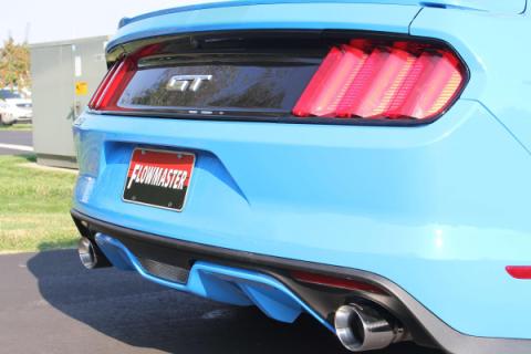 American Thunder Axle-Back Exhaust System 2015-2017 Ford Mustang Gt 5.0L Coupes &amp; Convertibles Aggressive To Moderate Sound Flowmaster