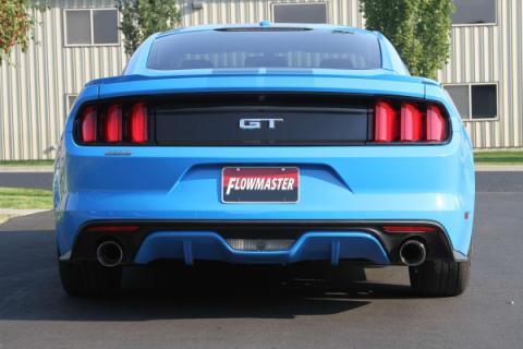 American Thunder Axle-Back Exhaust System 2015-2017 Ford Mustang Gt 5.0L Coupes &amp; Convertibles Aggressive To Moderate Sound Flowmaster