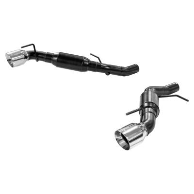 American Thunder Axle-Back Exhaust System 2016-2023 Camaro Ls, Lt With The 2.0L Turbocharged Engine Aggressive To Moderate Sound Flowmaster