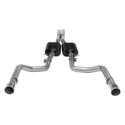 American Thunder Cat-Back Exhaust System 2015-2023 Dodge Charger Srt 392, R/T Scat Pack Models With 6.4L Engine, And Hellcat With 6.2L Engine Retains Factory Mds Valve Function Aggressive To Moderate Sound Flowmaster