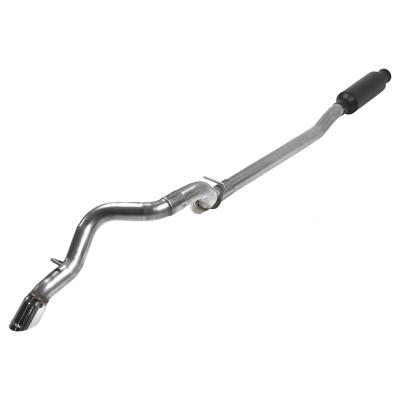 Outlaw Cat-Back Exhaust System Fits 2018-2026 Jeep Wrangler Jl Unlimited 4-Door Models With 3.6L Engine High Clearance Aggressive To Moderate Sound Flowmaster