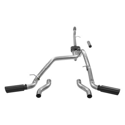 Outlaw Cat-Back Exhaust System Fits 2019-2026 (New Body) Chevrolet Silverado 1500/Gmc Sierra 1500 Crew Cab And Double Cab Models With 5.3L Engine Aggressive Sound Flowmaster