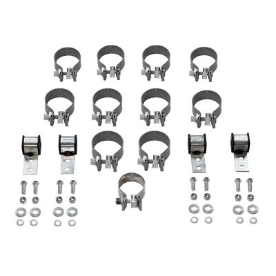 American Thunder Crossmember-Back Exhaust System Fits 1963-1966 GM C10/1000 Series V8 Truck, 2Wd Short And Long Bed, 2.5 Inch 409 Stainless Steel, Dual Exit Flowmaster