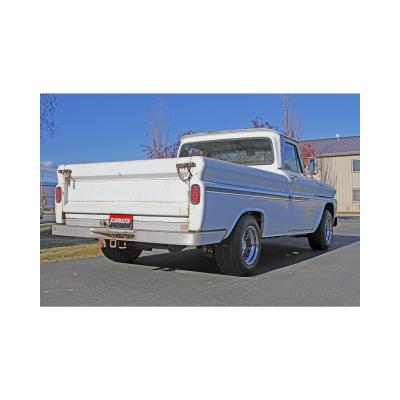 American Thunder Crossmember-Back Exhaust System Fits 1963-1966 GM C10/1000 Series V8 Truck, 2Wd Short And Long Bed, 2.5 Inch 409 Stainless Steel, Dual Exit Flowmaster