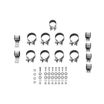 American Thunder Crossmember-Back Exhaust System Fits 1967-1972 Ford F-100/250/350 V8 Without Side Tank, 2Wd Short And Long Bed, 2.5 Inch 409 Stainless Steel, Dual Exit Flowmaster