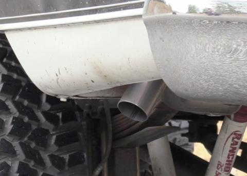 American Thunder Crossmember-Back Exhaust System Fits 1967-1972 Chevrolet/Gmc K10, K15/K1500, K20, K25/K2500 4Wd Trucks With V8 Engines, 2.50 Inch 409 Stainless Steel Flowmaster