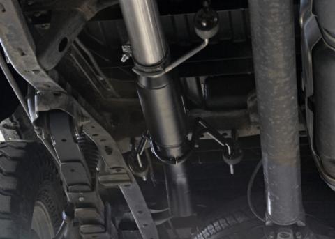Outlaw Extreme Cat-Back Exhaust System 2005-2015 Toyota Tacoma 4.0L Outlaw Extreme Stainless Steel 3.0 Inch High Clearance Cat-Back Exhaust System Flowmaster
