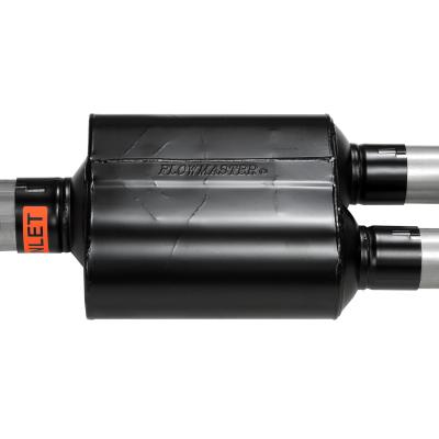 American Thunder Cat-Back Exhaust System Fits 2021-2025 Ford F-150 2.7L, 3.5L, 5.0L. American Thunder, Cat-Back, Dual Exit Stainless Steel Exhaust System Flowmaster