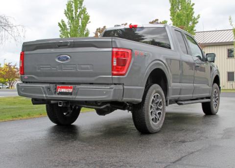 Outlaw Cat-Back Exhaust System Fits 2021-2025 Ford F-150 2.7L, 3.5L, 5.0L, 3.0 Inch Outlaw Dual Exit Stainless Steel Cat-Back Exhaust System Flowmaster