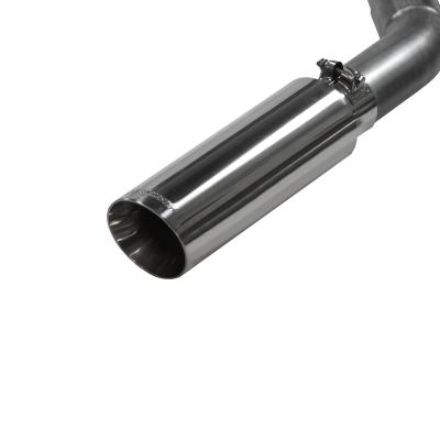 American Thunder Cat-Back Exhaust System Fits 2019-2026 Chevrolet/Gmc Silverado/Sierra 2.7-Liter, Cat-Back, Dual Out Rear/Side Exit, Stainless Steel Exhaust System Flowmaster
