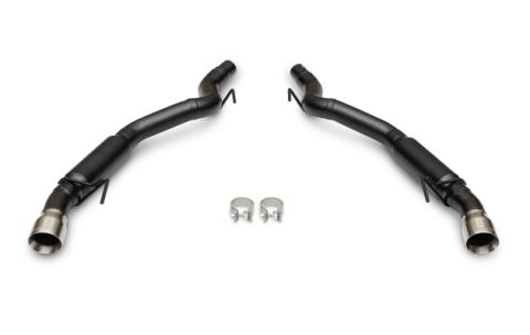 Outlaw Axle-Back Exhaust System Fits 2024-2026 Ford Mustang Gt 5.0-Liter And Ecoboost 2.3-Liter, Outlaw Axle-Back 3.00-Inch Stainless Steel Exhaust System, 4.00-Inch Polished Tips With No Valves Flowmaster