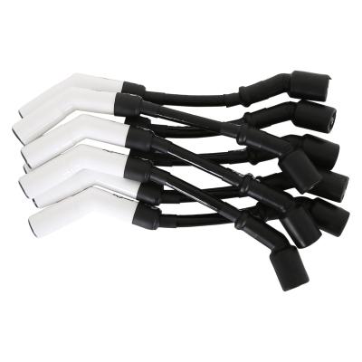 Race Spark Plug Wire Set Extreme 9000 Ceramic Boot Ls Terminals Ls3/Ls4/Ls7 Custom Fit Race Extreme Heat Ceramic Boot Ferro-Spiral Core Spark Plug Wire Set ACCEL