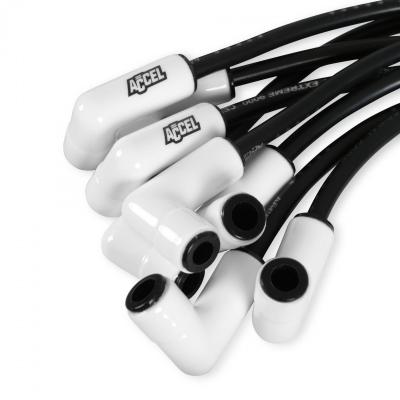 Spark Plug Wire Set Extreme 9000 Ceramic- Chevy Big Block 396-502 Hei Custom This Extreme Ceramic Book Spark Plug Wire Set Is A Custom Fit For Chevy / GM Big Block Engines 396-502 W/ Hei ACCEL