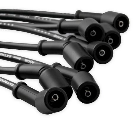 Spark Plug Wire Set Extreme 9000 Black Ceramic-Chevy/Gm 01-04-3/4 &amp; 1 Ton 8.1L This Custom Fit Extreme Heat Black Ceramic Boot Spark Plug Wire Set Fits Chevy / GM 2001-2004 3/4 &amp; 1 Ton 8.1L ACCEL