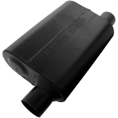 Super 44 Series Chambered Muffler Super 44 2.50 Offset In 2.50 Same Side Out Aggressive Sound Flowmaster