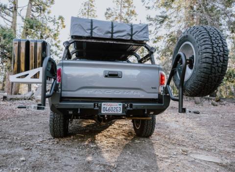 16-23 Toyota Tacoma Dual Swing Out Bumper Bare All Pro Off Road