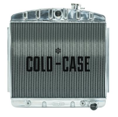 55-56 Tri-5 Chevy Aluminum Radiator 6 Cyl (Front Mount) Cold Case Radiators