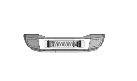 06-09 RAM 2500-3500 Front Bumper Flog Industries