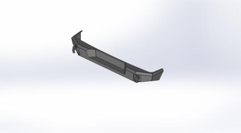18-19 Wrangler JL Rear Bumper Flog Industries