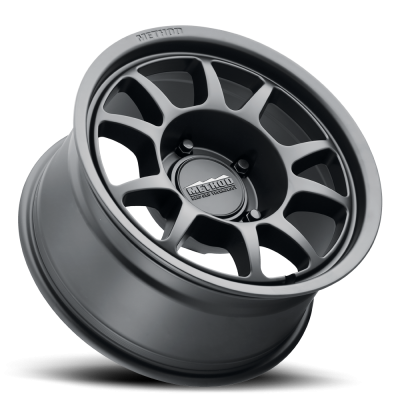 Aluminum Wheels 17x7.5 Bead Grip MR702 Bolt Pattern 5 On 130 Offset 50 Lip Size 1.18 Matte Black MB Method