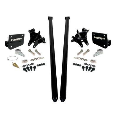 HSP Traction Bars For 2011-2017 Ford Powerstroke 6.7 Liter F350 DRW Regular Cab Long Bed-Polar White