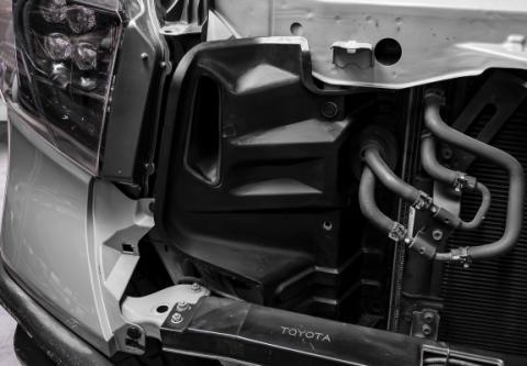 Toyota Tundra Cold Air Intake w/Rain Guard Dry Filter Trupower For 14-21 Toyota Tundra Stillen