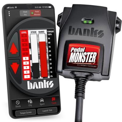PedalMonster Throttle Sensitivity Booster Standalone for 07-19 Ram 2500/3500 11-20 Ford F-Series 6.7L Banks Power