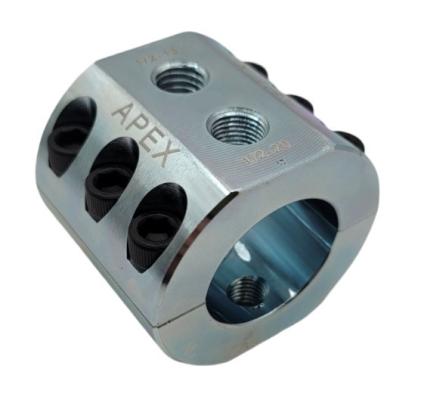 Stabilizer Clamp, 2 Inch ID, Zinc, Universal - Includes hardware for Fox ATS, Standard, Falcon Apex Chassis