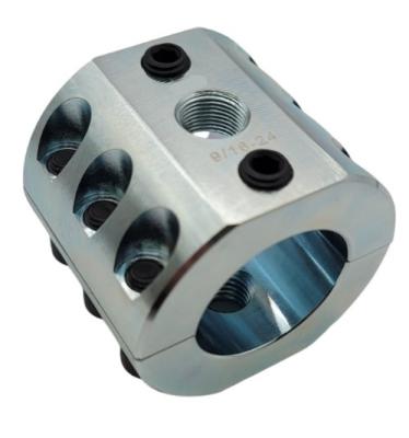 Stabilizer Clamp, 2 Inch ID, Zinc, Universal - Includes hardware for Fox ATS, Standard, Falcon Apex Chassis