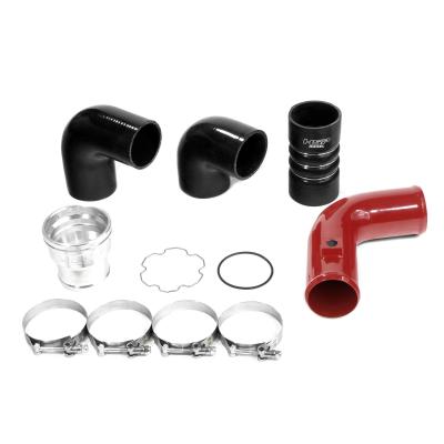 HSP Replacement Cold Side Tube For 2011-2022 Ford Powerstroke F250/350 6.7 Liter-Flag Red