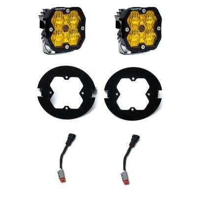 Squadron 2.0 Sport Fog Pocket Light Kit Ford 2006-14 F-150 Toyota 2005-11 Tacoma 2007-13 Tundra Baja Amber Baja Designs