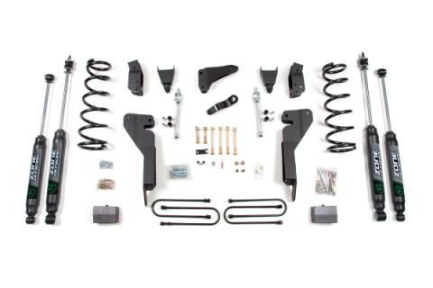09-13 Dodge RAM 2500/3500 6 Inch Lift With 3.5 Inch Axle Diesel Block With Nitro Shocks Zone Offroad