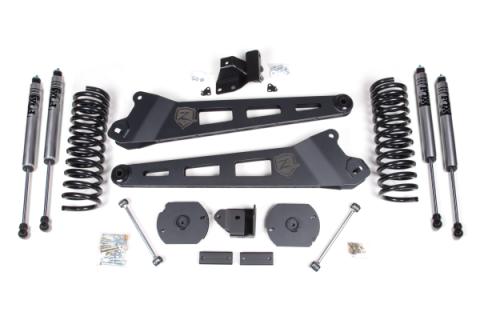 19-24 RAM 2500 3 Inch Radius Arm Lift Kit Fox Adventure Shocks Zone Offroad