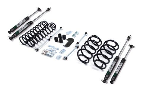 97-02 Jeep Wrangler TJ 3 Inch Coil Spring Lift Kit With Nitro Shocks Zone Offroad