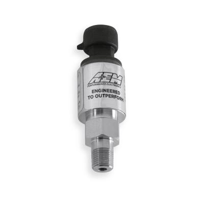 3.5 Bar Stainless MAP Sensor Kit 1/8 Inch NPT Male Thread w/ -4 and 3/16 NPT Adapters AEM Electronics
